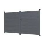 Portail aluminium battant sur mesure Cholet