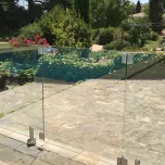 Portillon Verre Invisible Ht 1m15 - Passage 1m