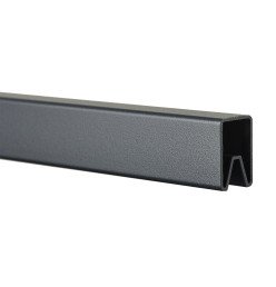 Profil de finition pour clôture aluminium Flex