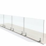 Module verre INVISIBLE sur-mesure Ht 1m15