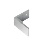 Equerre de fixation pour profil de finition alu Ness 51x46x24 mm