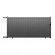 Portail Coulissant ALU Nice passage 3m50 - Ht 1m70 - Gris