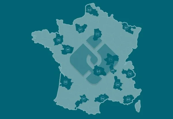 Carte des magasins