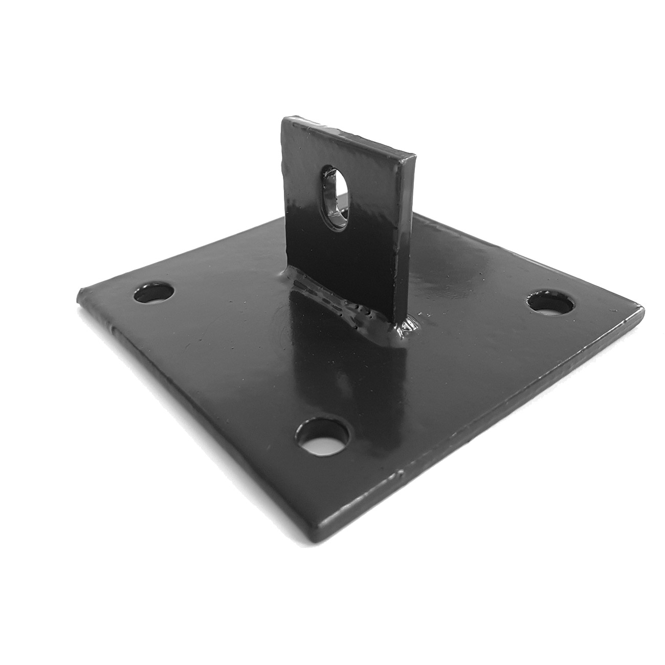 Platines pour poteau et jambe de force