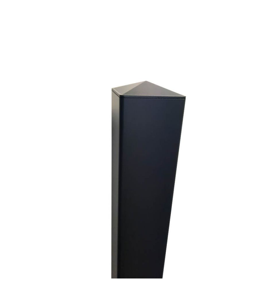 Chapeau pour poteau en aluminium