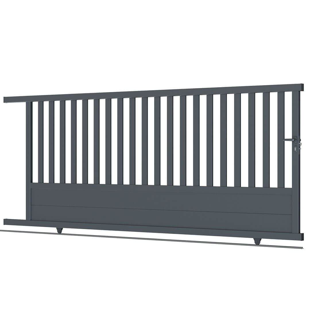 Portail alu coulissant sur mesure