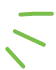 3 traits vert